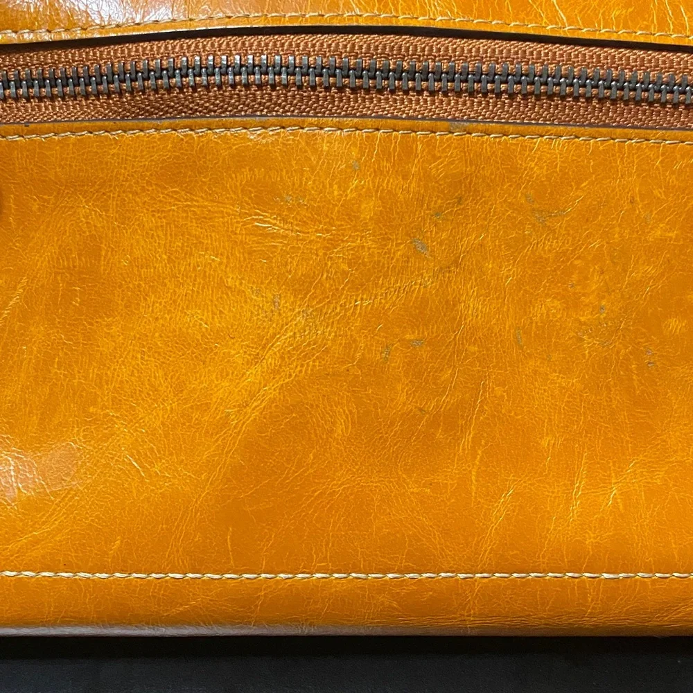 Vintage Leather Wristlet Wallet